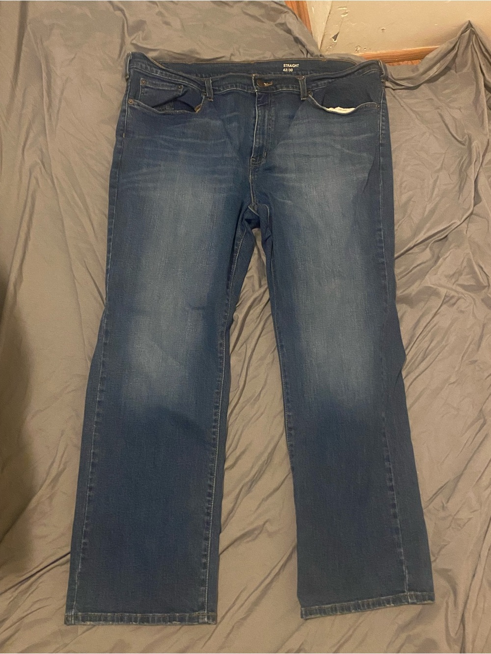Sonoma Men's Blue Straight-Leg Jeans
